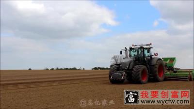 国外现代化农场种植土豆，上千亩规模全程机械化操作