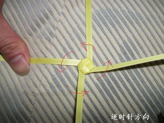 塑料油线编织教程图片