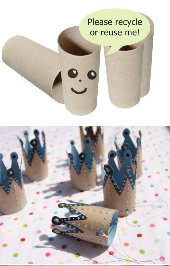 卫生纸卷筒废物利用手工制作合集的方法教程