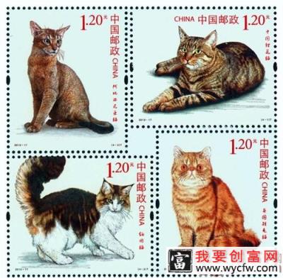 猫邮票赏析