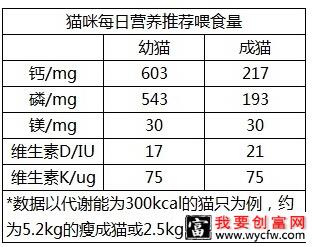 人类的钙片能给猫吃吗？