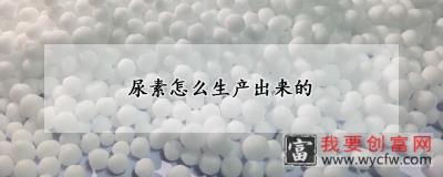 尿素怎么生产出来的